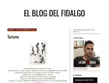 Tablet Screenshot of alexfidalgo.com